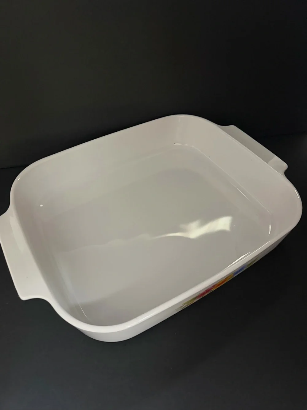 Corning ware Summer Blush A-21 B-N Baking Dish 12x10x2,5” Lasagne Pan Casserole